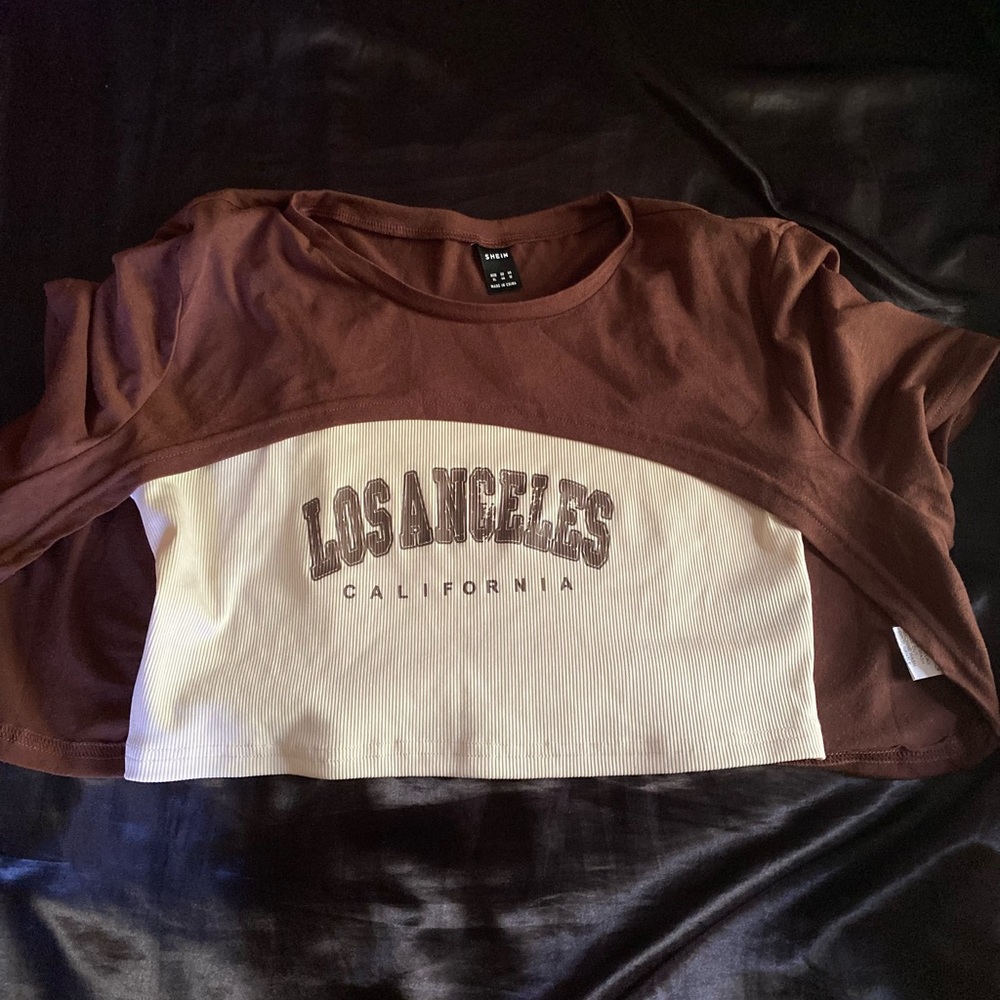 Los Angeles crop top